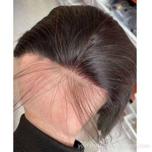 Cheap Grade 10A Virgin Raw Hair HD Lace Closure Wigs Deep Wave Natural Hair Toupee Remy Human Hair Lace Wig 4*4 Lace Front Wig
